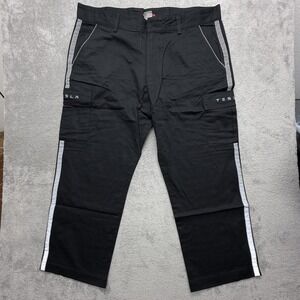 Tesla Work Pants Men's 44x30 Black Reflective Employee Official 8412R Uniform